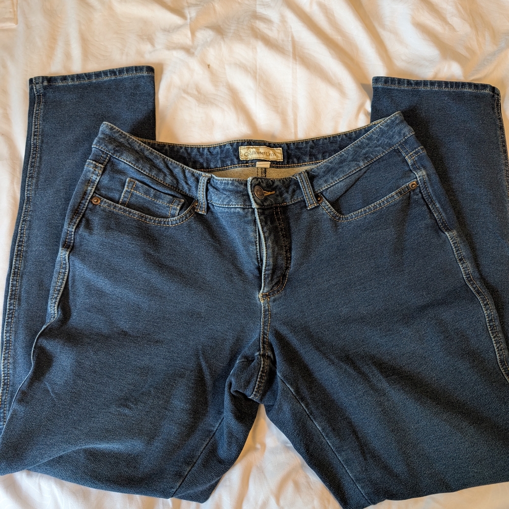Coldwater Creek Blue Jeggings Classic Style